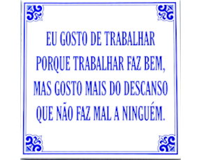 Azulejo Provérbio 15cmX15cm