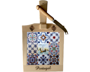 Tábua de Queijo Multi-padrão Aveiro 15x15 cm