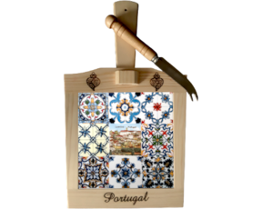 Tábua de Queijo Multi-padrão Coimbra 15x15 cm