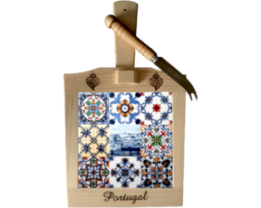 Tábua de Queijo Multi-padrão Coimbra 15x15 cm