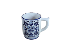 Caneca c/asa decorada Padrão 30 12cmX10cm